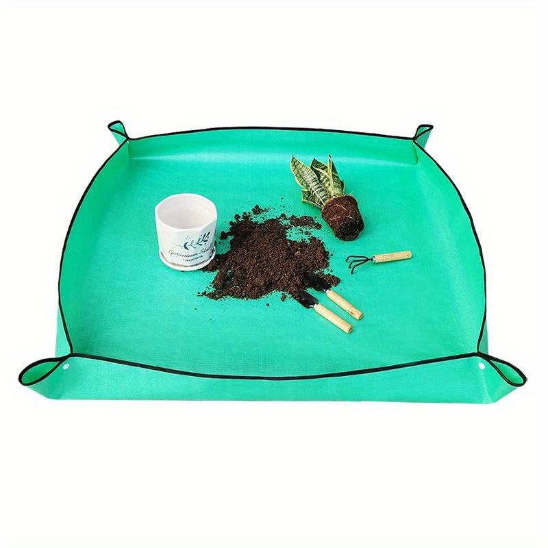 Прочный водонепроницаемый садовый коврик - универсальный для домашнего использования - идеально подходит для суккулентов, зеленых растений и пересадки на балконе, смесь пластика и ткани