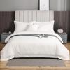 Luxury Brand New 100 % Cotton King Size Duvet Cover Set In Beutifull White Color - 800 Tc Size 94 X 104 Inch With 20 X 40 Inch Pillow Shams