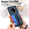 For Realme 14 Pro 5G Retro PU Leather Back Cover with Card Holder and Wristband Kickstand