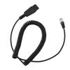 Кабель-адаптер RJ9 - QD Кабель быстрого отключения RJ9 для Plantronics для Avaya IP 1608 1616 9610 9620