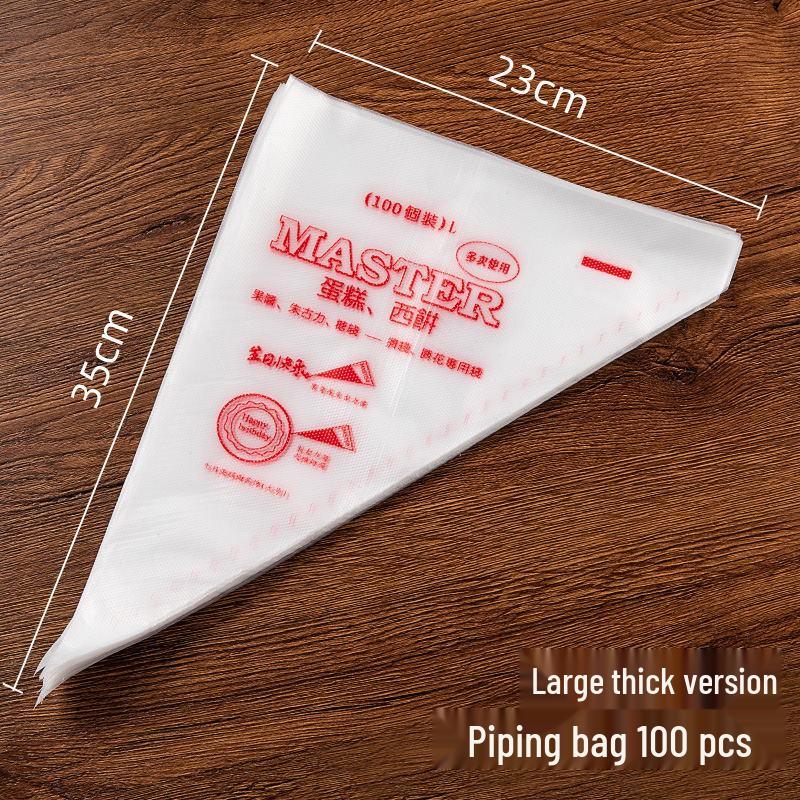 Disposable Plastic Piping Bag for Baking and Icing