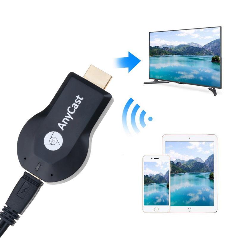 Беспроводной Wi-Fi-дисплей ТВ-приемник-ключ для AnyCast M2 Plus для Airplay 1080P HDMI TV Stick для