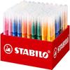 Feutres - STABILO - Power Max - 140 Feutres - Pointe Large - Multicolore