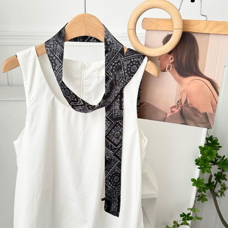 Шелковый шарф-полоска новая мода серия «цветок кешью» шарф из искусственного шелка головной платок повязка на голову шарф для защиты шеи декоративный пояс