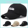 Simple Baseball Cap For Outdoor Sun Protection For Men And Women With Embroidered Letters
