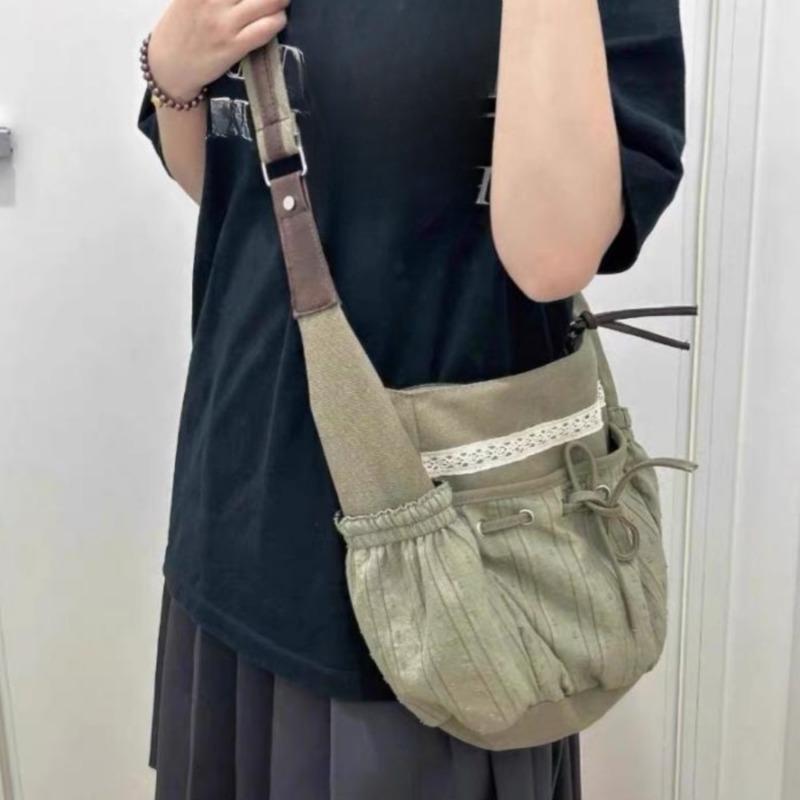 Милые крутые холщовые сумки через плечо с бантом, женские винтажные шикарные повседневные сумки через плечо, женская сумка-мессенджер в стиле ретро Bolsos