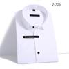 Non-iron Short Sleeve Lapel Bamboo Fiber Elastic Slim Men's Shirts