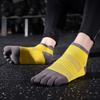 Anti-slip Soft Women Men Cotton Sport Hosiery Short Tube Socks Five-Finger Socks Split Toe Socks