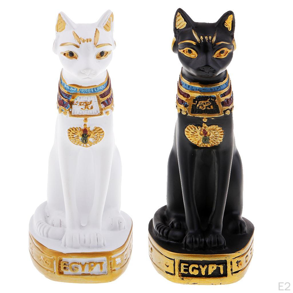 Кошка — статуя богини Бастет, украшение для духа-помощника 4 дюйма