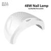 Профессиональная лампа для ногтей, 48 Вт, сушилка для лака для ногтей, УФ-светодиодная лампа с 3 таймерами, настройка SUNone