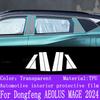 Для Dongfeng AEOLUS MAGE 2024 Панель коробки передач Навигационный экран Автомобильный интерьер Защитная пленка из ТПУ Покрытие Анти-царапина