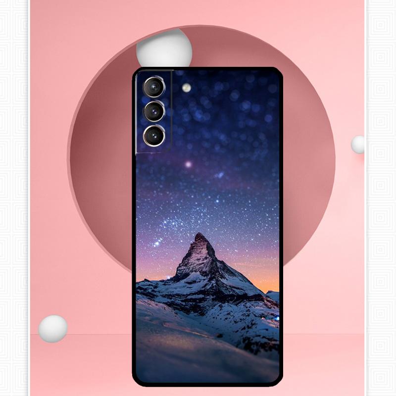 Чехол Zermatt Matterhorn Swiss Mountain для Samsung Galaxy S24 Ultra S22 Plus S20 S21 FE S8 S9 S10 Note 10 20 S23 Ultra Cover