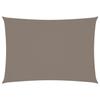 Sun Sail - vidaXL - Rectangular 3x5 M - Oxford Fabric - UV Resistant - Taupe
