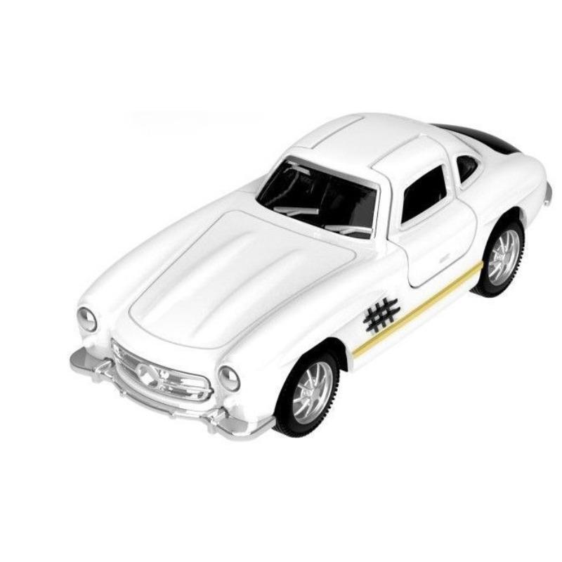 1/36 Металлическая модель автомобиля для Benzs 300SL Литье под давлением Металлическая игрушка Классические транспортные средства Модель автомобиля Симуляция Коллекция Детские подарки