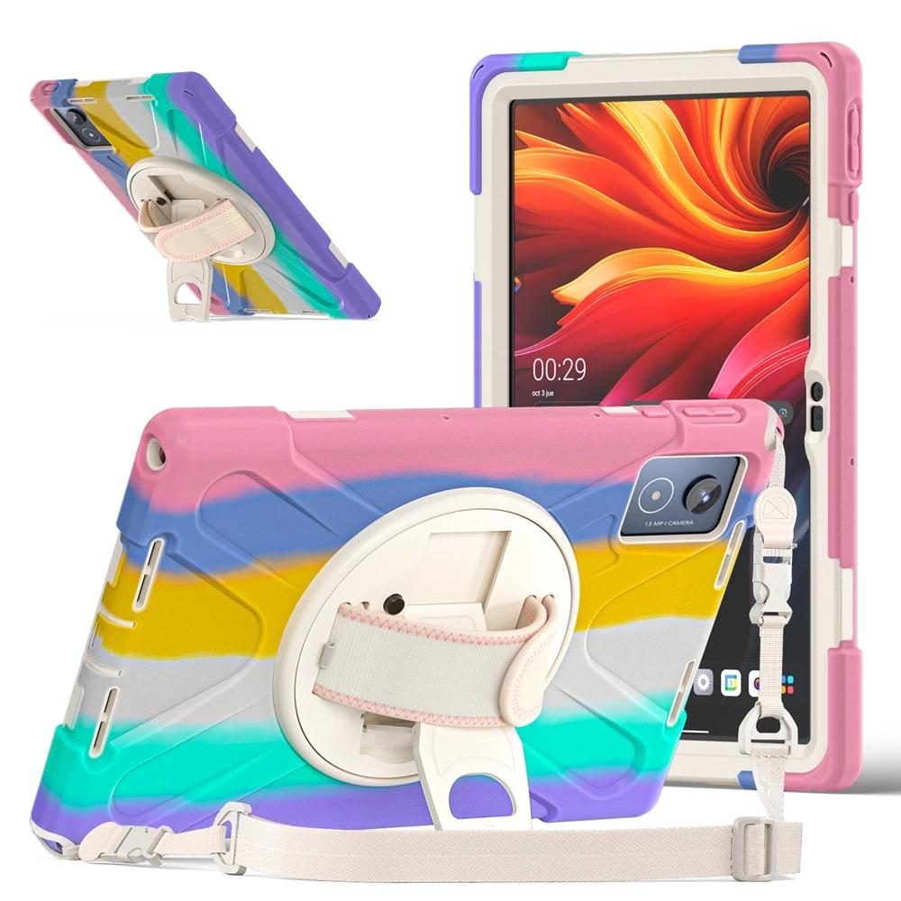 Tablet Cover For Tab K11 Plus 11.45" TB-352FU TB-352XU Case Shockproof Kids Safe PC + Silicon Stand Shoulder Strap