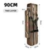 Portable Fishing Bag Multi-Purpose Thicken Waterproof Durable Case Fishing Rod Bag Fishing Tackle Bag