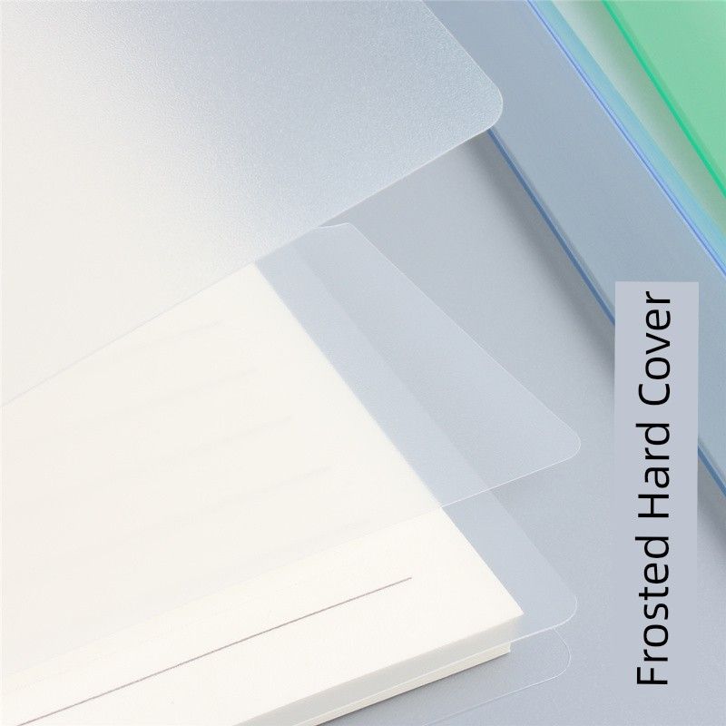 Frosted Hard Surface Folder Folder Resume Folder Test Paper Clip Plastic Pull Book Clip Can Clip 100-200 Pieces of Data Binder Clip Report Cover
