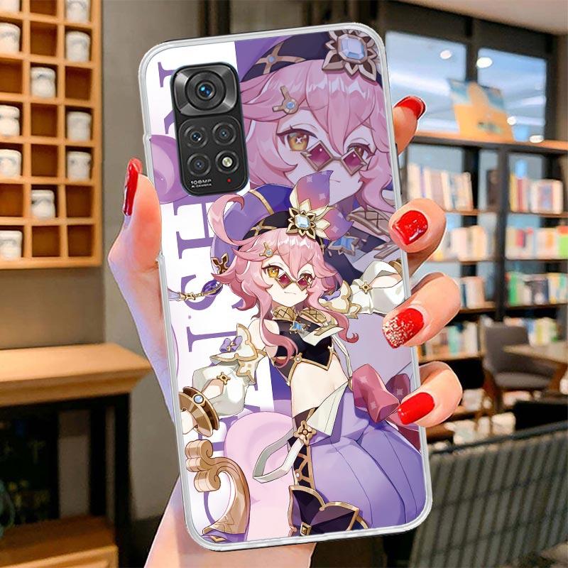 Genshin Impact Anime Cover Phone Case For Xiaomi Redmi Note 15 14 13 12 11 10 Pro Plus 14S 12S 11S 11T 11E 10S Soft Fundas Shell
