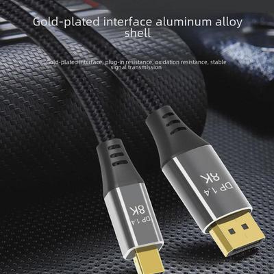 Кабель-адаптер 8K 60 Гц MiniDP-DP для ноутбуков Apple, подключение мониторов через Mini DP/Thunderbolt 2