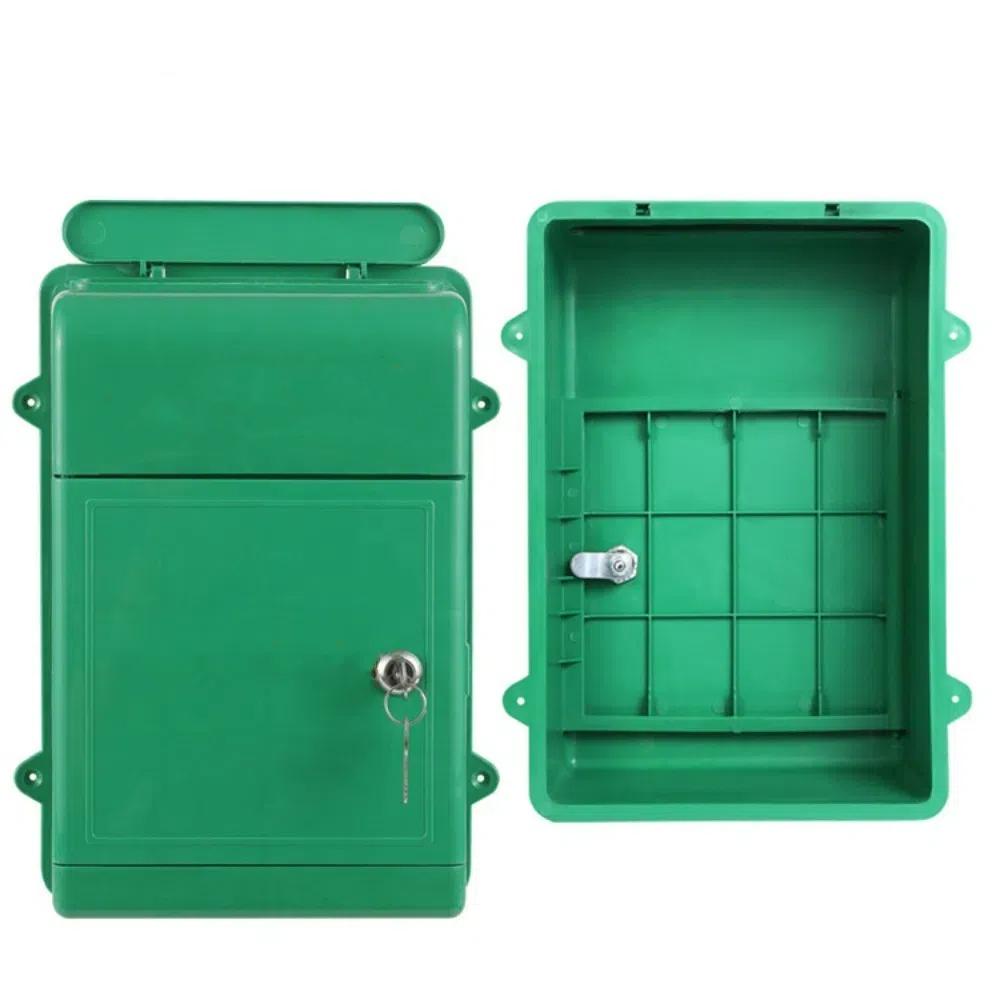 С замком почтовый ящик пластиковый почтовый ящик почтовый ящик универсальный ящик для писем для дома двора офиса