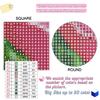 5D Diamond Painting Snow Cross Stitch Full Square Round Diamond Embroidery Landscape Mosaic Bear Christmas Decorations