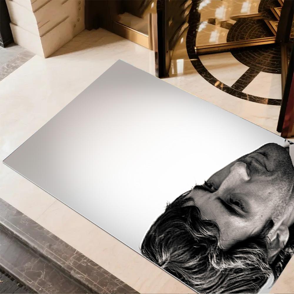 Man Suit Down Area Rug Suitable for Game Room Balcony Bedrooms Kitchen Antislip Carpet Decorate Offices Perfect Gift for Friends & Family