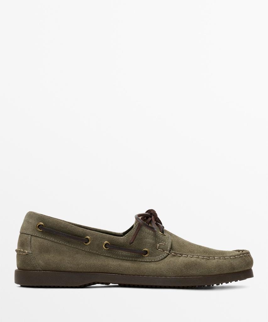 Кожаные мокасины Massimo Dutti
