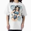 Retro-style Anime Girl, Retro Art 1992 Oversized T-Shirt