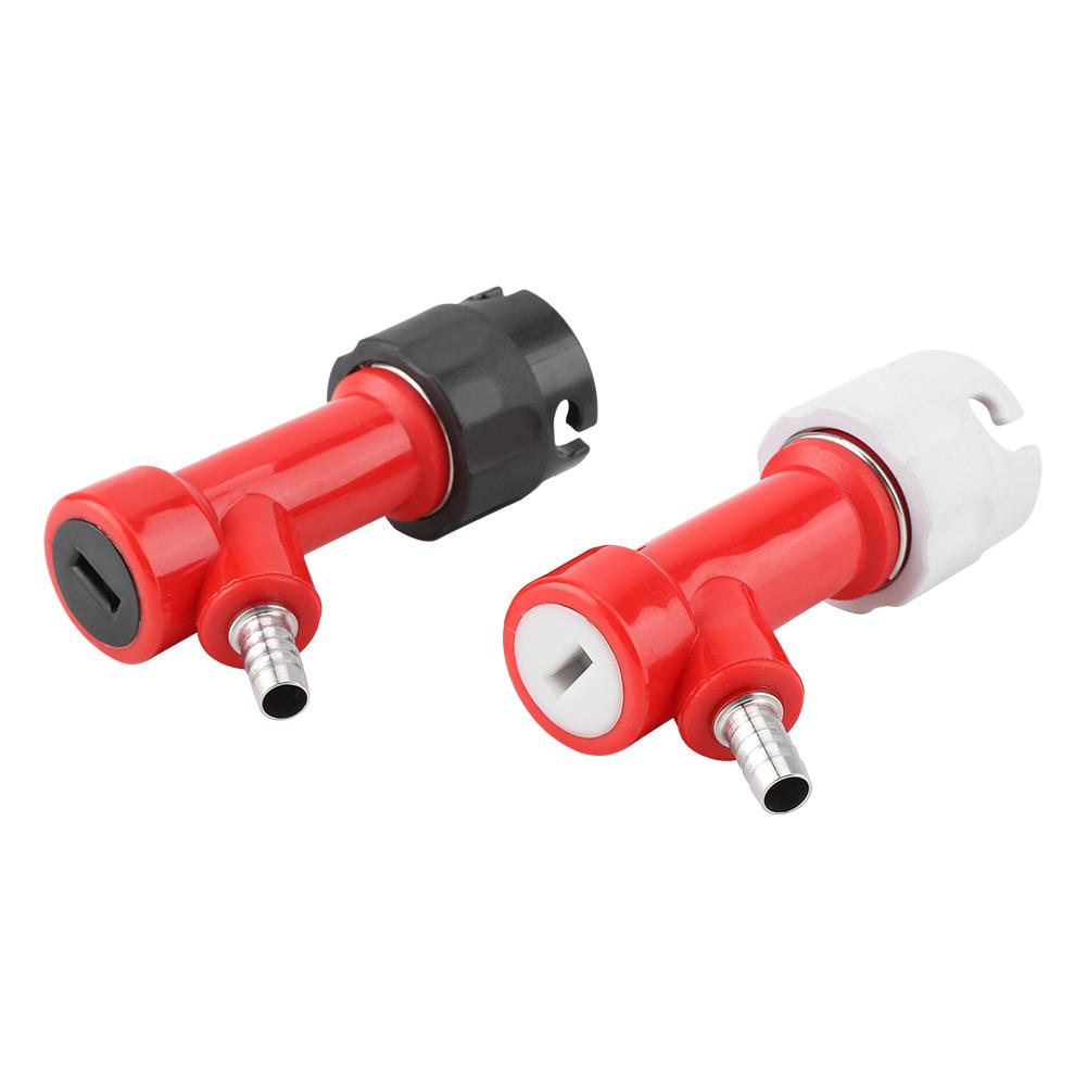 2 PCS 1/4"Tall Pin Lock Corny Keg Home Brewing Connector Coupler Set