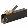 Ebony Mini Plane, Mini Planer for Surface and Flat Surfaces, Crafting, Made of Ebony, High Hardness, Wear Resistant, 75mm Long, DIY, Compact