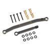 Brass Steering Rod RC Car Steering Linkage for Axial SCX24 124 Remote Control Car Black