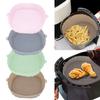 Air Fryer Oven Baking Silicone Mold for Oven Baking Plate Reusable Air Fryer Inner Pot MoldTools Easy To Clean Non Stick Pan