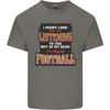 In My Head Im Playing Football Funny Unisexs Light Cotton TShirt