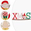 Christmas Wooden Table Decorations Santa Claus Snowman Wooden Table Top Decorations for Christmas Home Party