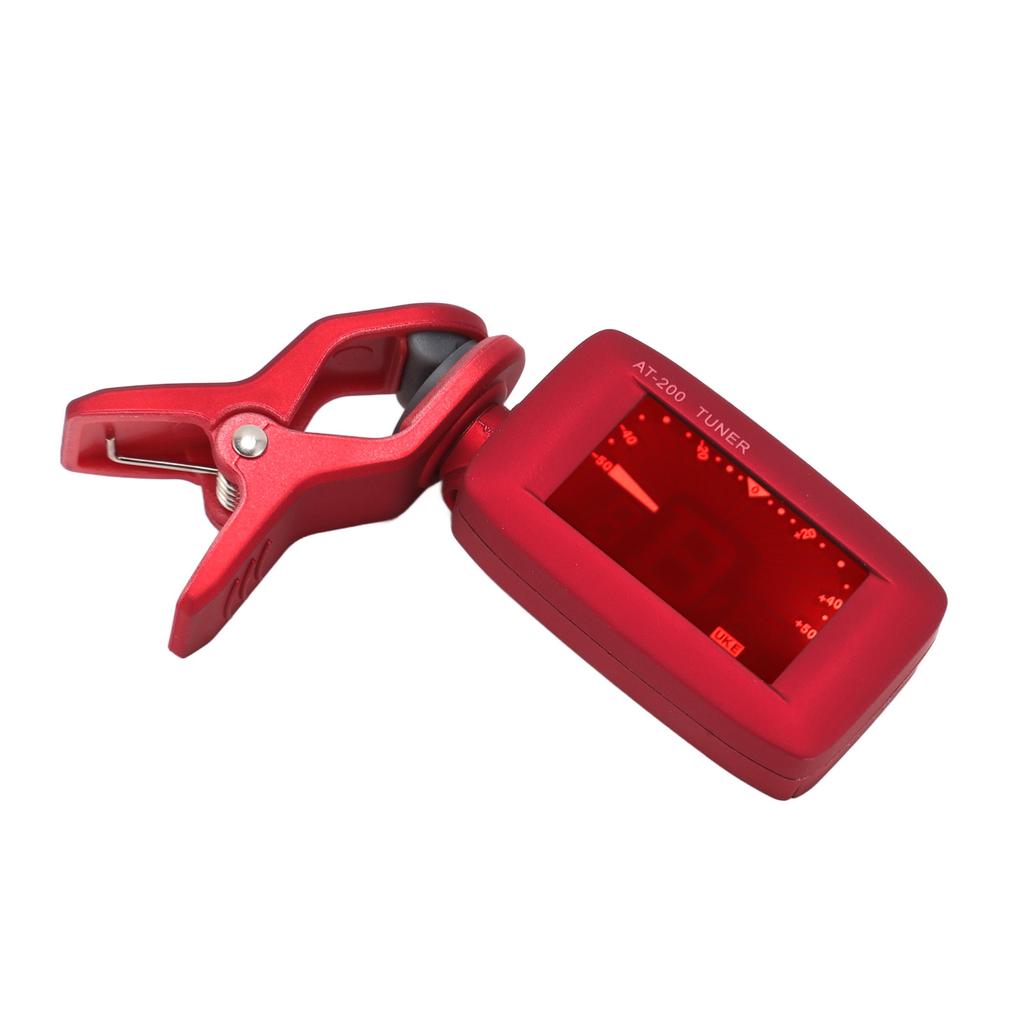 Clip On Tuner A0 To C8 Professional LCD Digital Display Acoustics Calibration Tuner for Guitar Bass