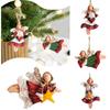 Resin Angel Christmas Tree Decoration Ornament Home Hanging Party Gifts Props