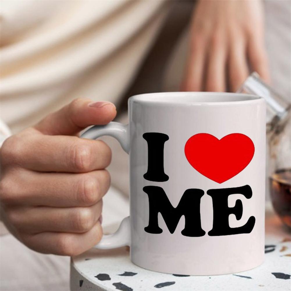 Я Люблю Свою Чашку Чашки Кофе Милые Кружки Аниме Кружка Керамическая Посуда для Напитков Забавная Пиво Путешествие Оригинальный Необычный Завтрак Вода Столовая