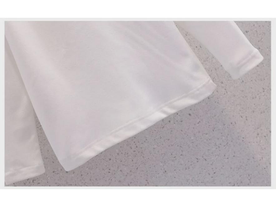 Girls' Fashionable Thickened Turtleneck Shirt - Perfect for Autumn and Winter