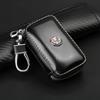 CYYPT1 for Leather Car Key Case Multi Function Key Storage Bag For Alfa Romeo Giulia Stelvio MiTo Giulietta Tonale 4C 156 Accessories