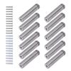 12 Set Stainless Steel Standoff Screws 19x80mm Advertising Screws Mounting Hardware for Hanging Acrylic Picture Frame