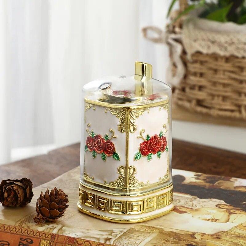 Креативная ретро подставка для зубочисток с нажимным механизмом, модная коробка для зубочисток, роскошный ресторан, отель, бытовая подставка для зубочисток, CDN