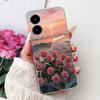 For Vivo Y22 Y22s Y22t V2206 V2207 Elegant Floral Butterfly Phone Case For Vivo Y22 Y22S Y22T 4G Soft Silicone TPU Cases