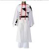 Серафим Конца Ферид Батори костюмы для косплея плащ вампира белая униформа костюмы унисекс серебристо-серый парик головные уборы