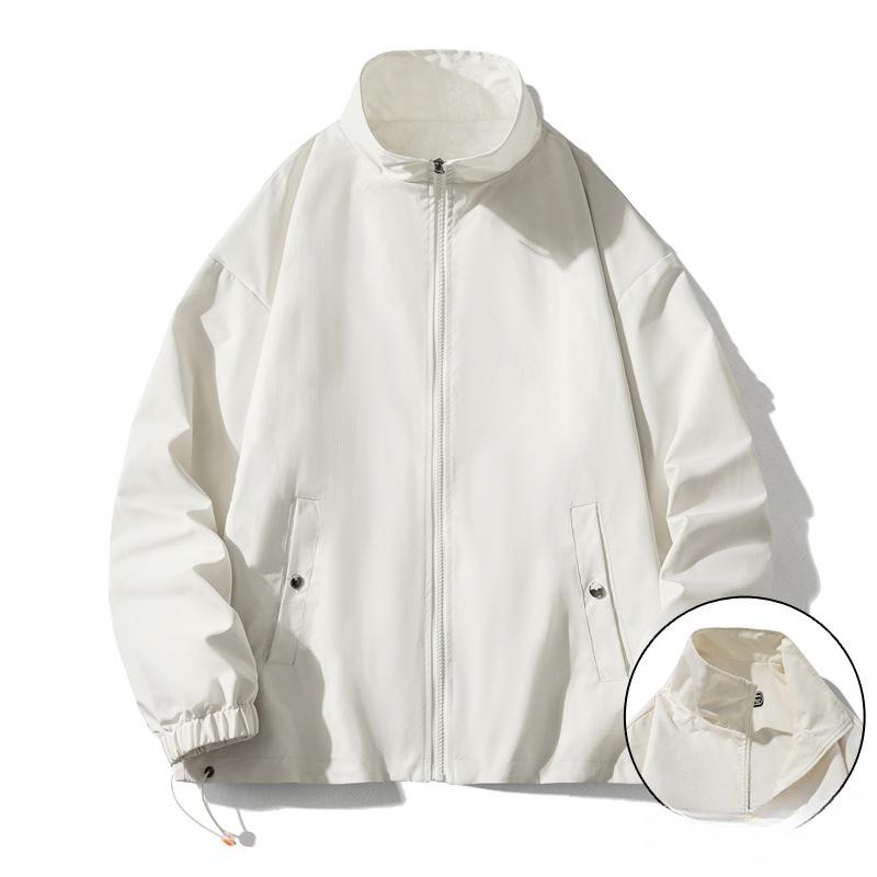 Американский свободный бейсбольный свитер с круглым вырезом, универсальная повседневная корейская версия, куртка на весну и осень, двухсторонняя мужская куртка