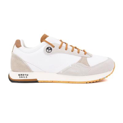 Женские кроссовки Tailer Fabric с коричневыми шнурками