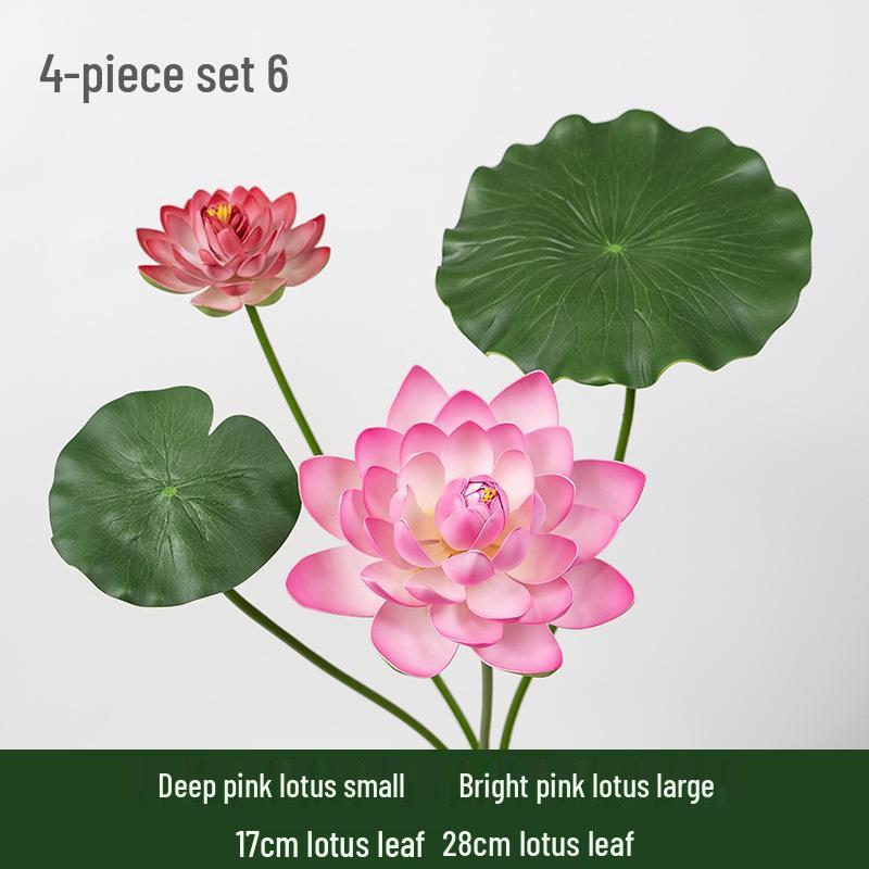 Танцевальные реквизиты «Цветок лотоса и лист лотоса» из ЭВА для декорации сценического оформления пруда