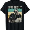 Я Вкладываю Лит в Литературу - Забавная футболка с Уильямом Шекспиром