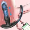 Asshole Plug App Control Retractable Prostate Massager Fully Automatic Retractable Vibrating Anal Plug Asshole Plug Vibrator Penis Ring Male Toys
