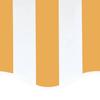 Awning Fabric Yellow and White 5x3.5 m
