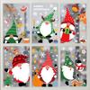 Christmas Window Clings Stickers Christmas Window Cling Stickers For Glass, Christmas Decals Decorations Holiday  Santa Claus Decals For Party
